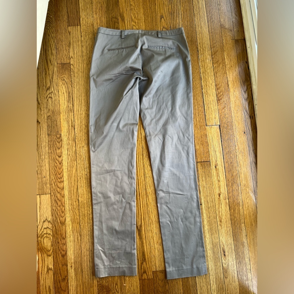 Zinco Gray Chinos Lightweight Straight Leg Design